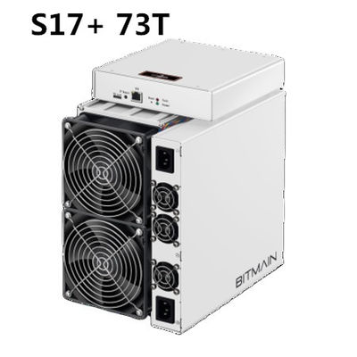 Second Hand S17+ 73T 2920W SHA 256 Bitcoin Mining Equipment