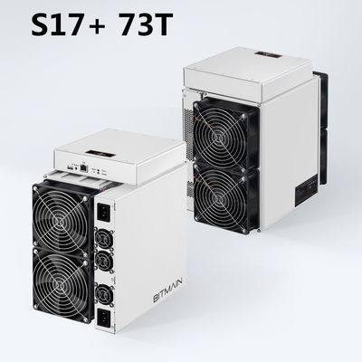 Second Hand S17+ 73T 2920W SHA 256 Bitcoin Mining Equipment