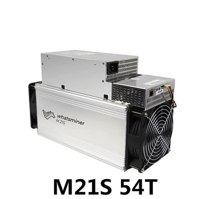 Used Asic Whatsminer M21S 54Th 3240W SHA256 Second Hand Microbt Miner