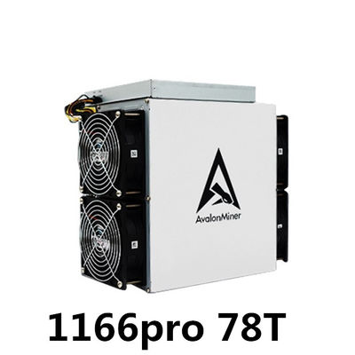 Canaan AvalonMiner 1166 Pro 78T Avalon Bitcoin Miner A1166 Pro 78T 12V