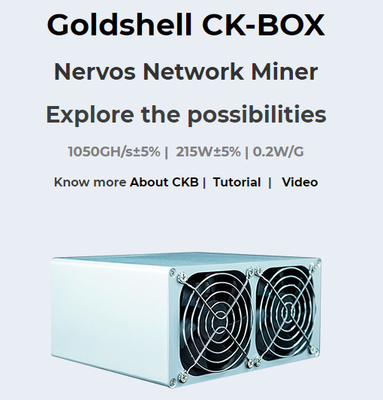Goldshell Miner CK box Miner CKB Mining Machine 215W Low Noise